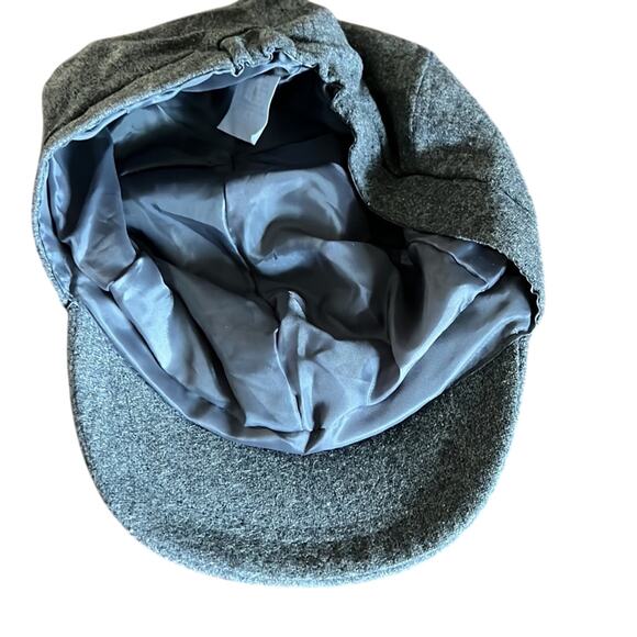 Target Gray Wool Blend Newsboy Style Cap Hat - Picture 5 of 6